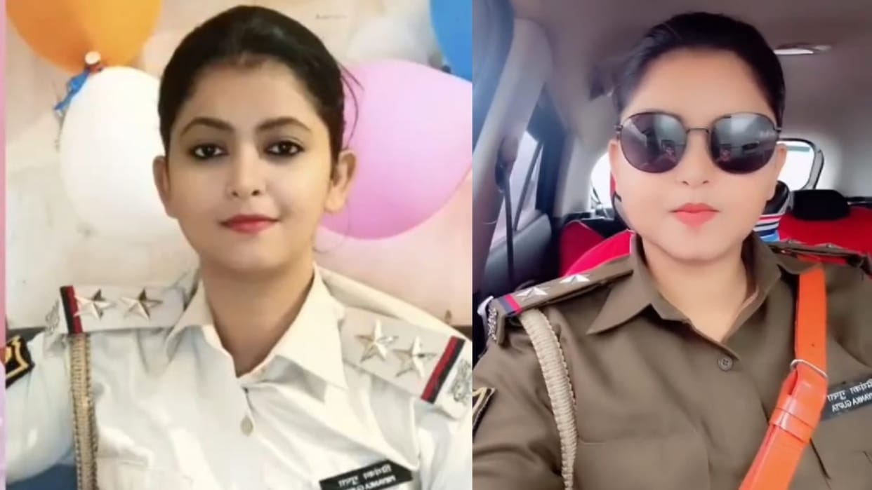 Motihari Bihar News Female Sub Inspector Suspended For Making On-Duty Reel