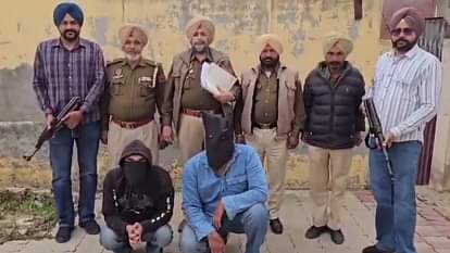 Moga police arrested two including an A category gangster