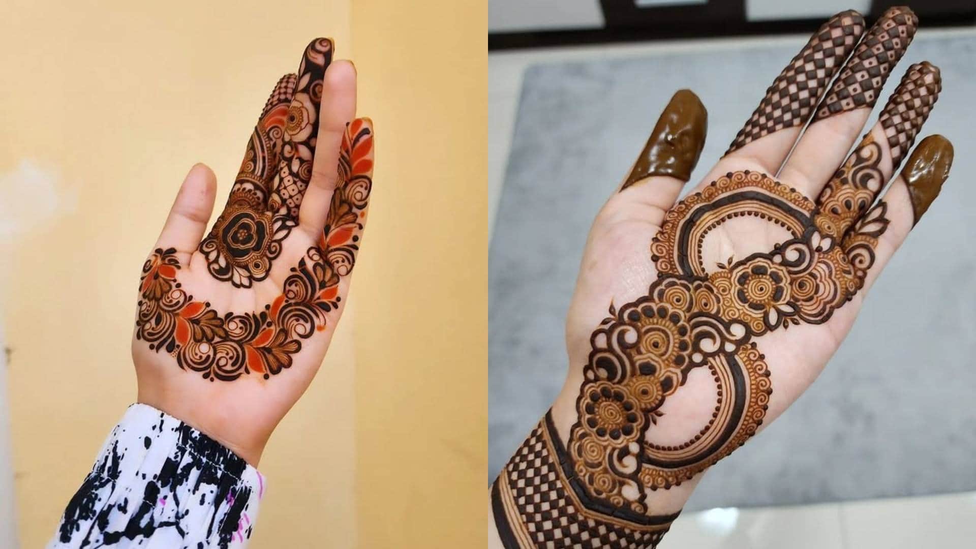Ramadan 2025 Mehndi Design see simple and stylish designs you can try at home disprj