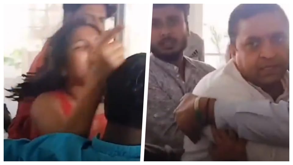 There was a fight between students in the mess of South Asian University over non-veg