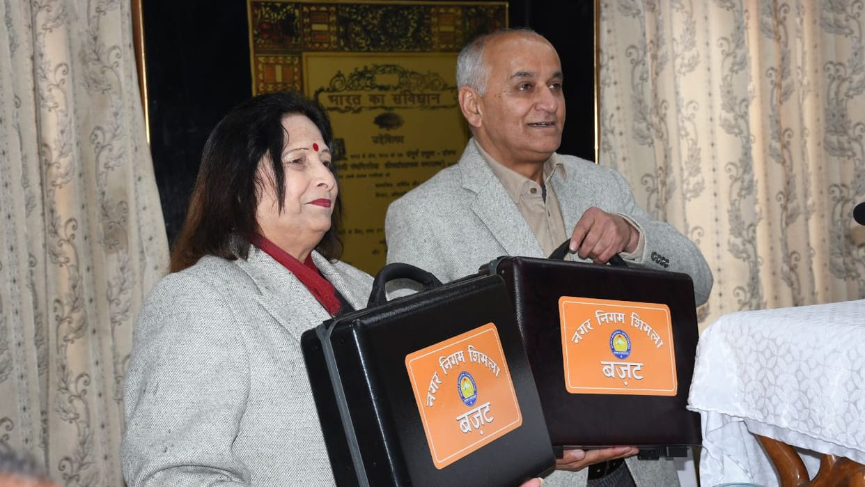 Shimla Municipal corporation budget presented people will be tested at home water crisis will end