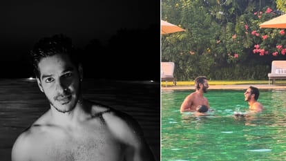 Shahid Kapoor brother Ishaan Khatter Drops Shirtless Photo With actor and selfie with Bhabhi Mira Rajput
