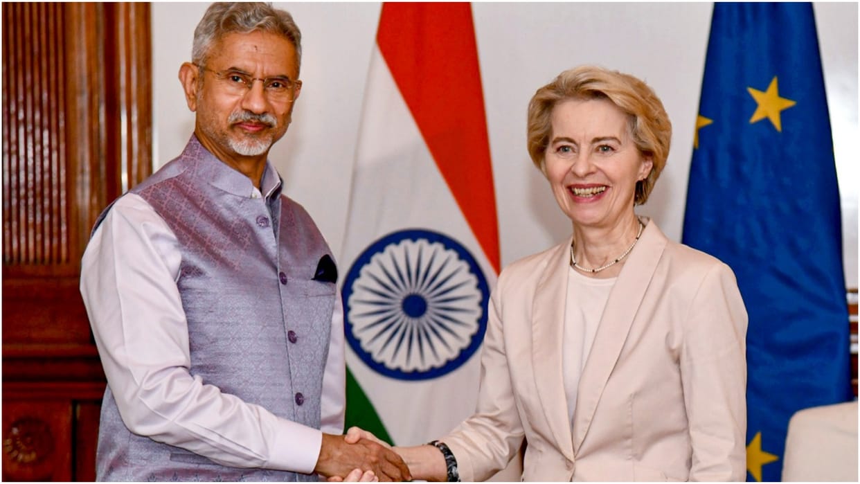 European Union chief Ursula reached Delhi, said- Europe needs a trustworthy country like India