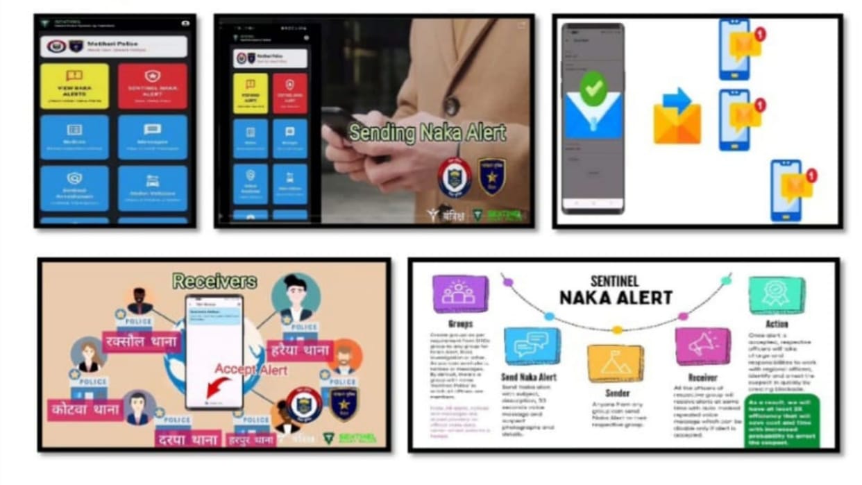 Bihar News: 'Naka Alert App' launched for crime control in Motihari, SP gave demo