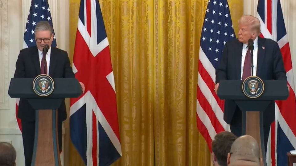 US UK relations Russia-Ukraine conflict Donald Trump PM Starmer joint statement post meeting hindi Updates