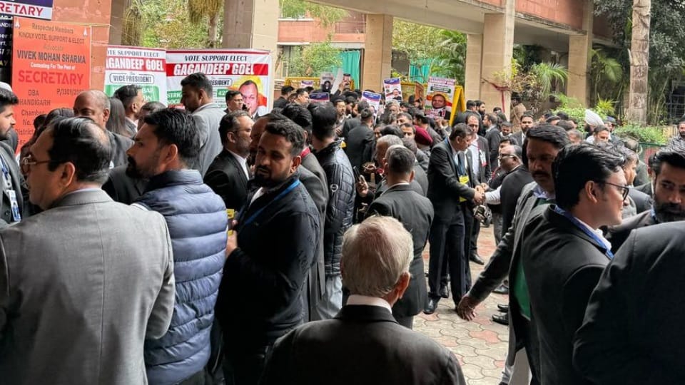 Chandigarh Bar Association elections today voting results all update