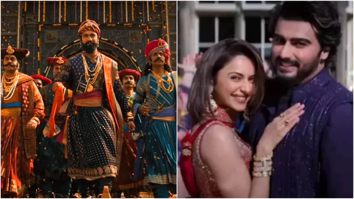 Thursday box office report: vicky kaushal chhaava arjun kapoor mere husband ki biwi thandel movies collection
