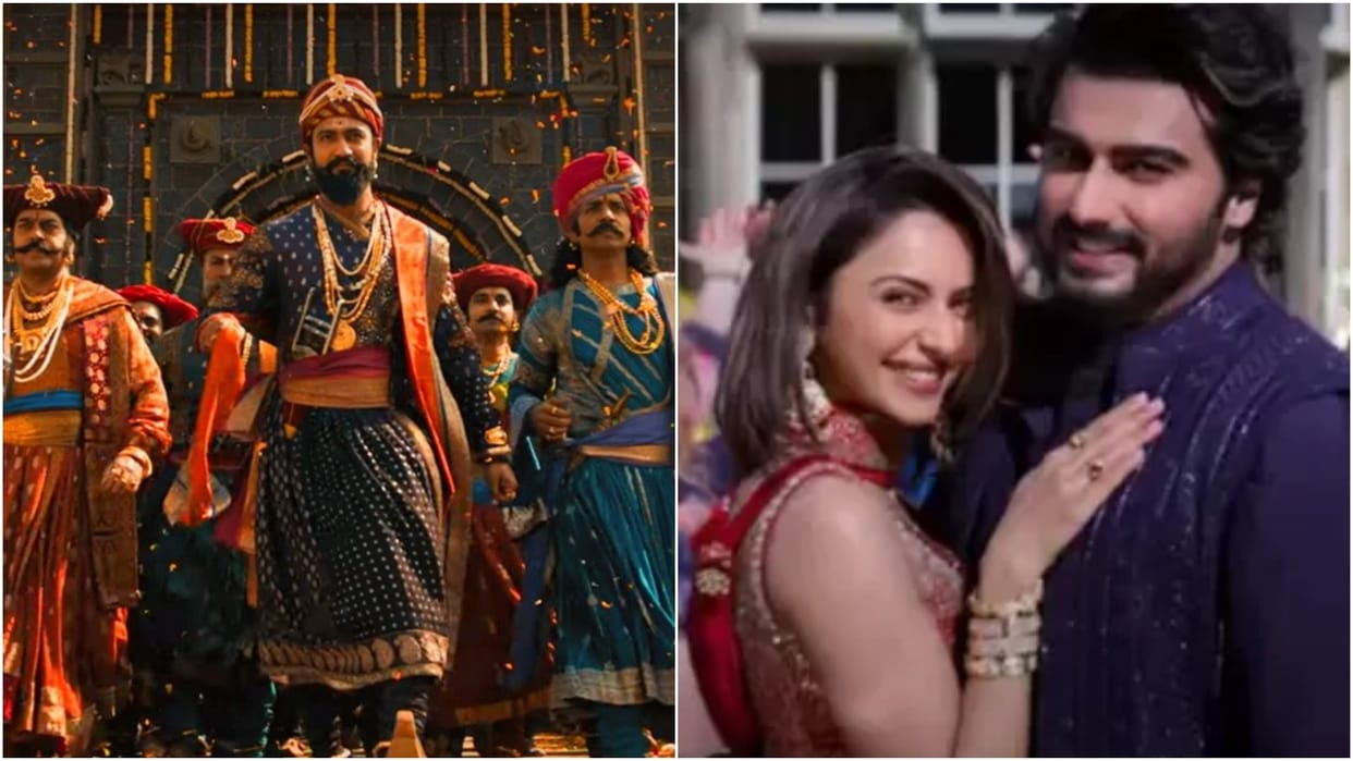 Thursday box office report: vicky kaushal chhaava arjun kapoor mere husband ki biwi thandel movies collection