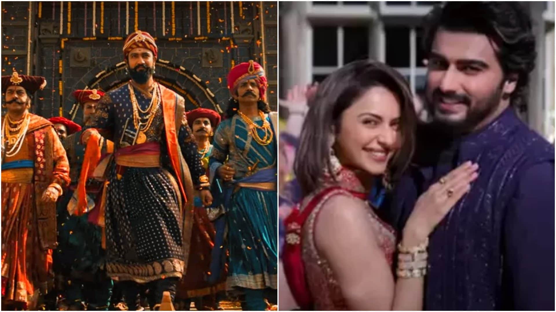 Thursday box office report: vicky kaushal chhaava arjun kapoor mere husband ki biwi thandel movies collection