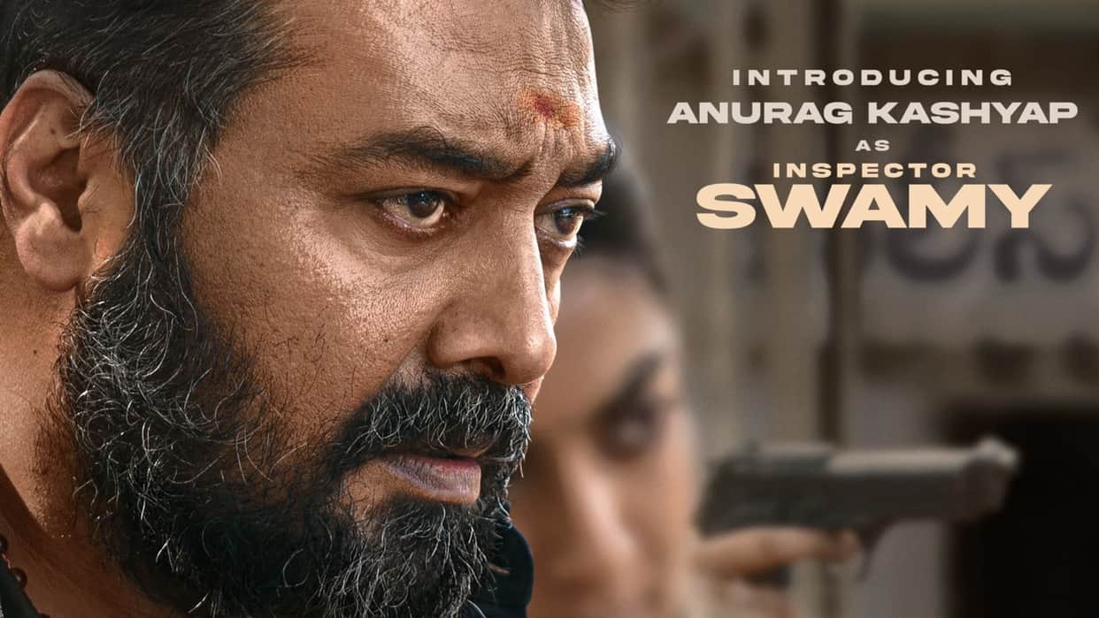 Dacoit Anurag Kashyap transforms in Inspector Swamy for Adivi Sesh Mrunal Thakur starrer FIRST look out