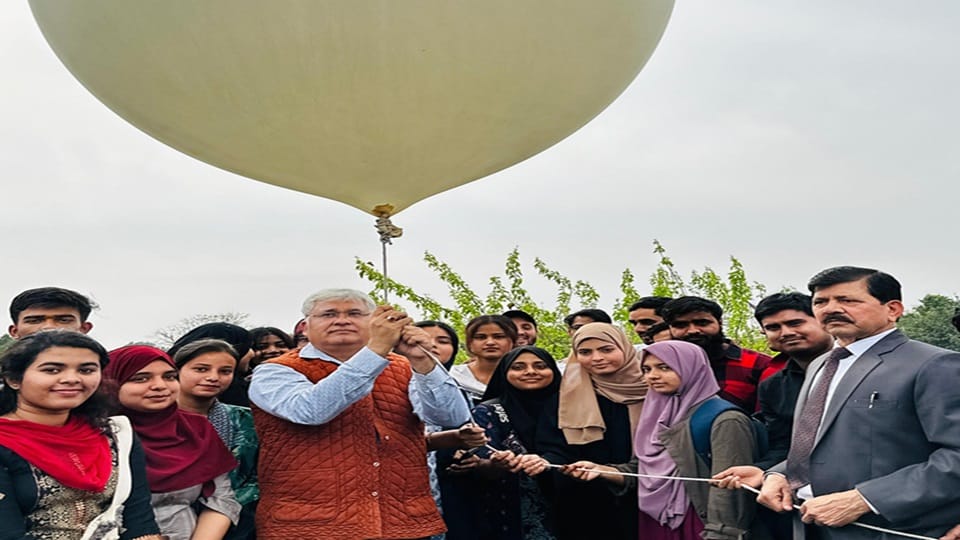 AMU releases 15th weather balloon