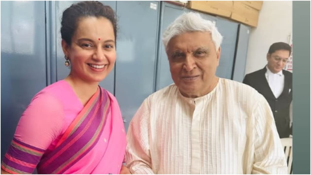 Kangana Ranaut appears before a Mumbai court in a defamation case filed by noted lyricist Javed Akhtar