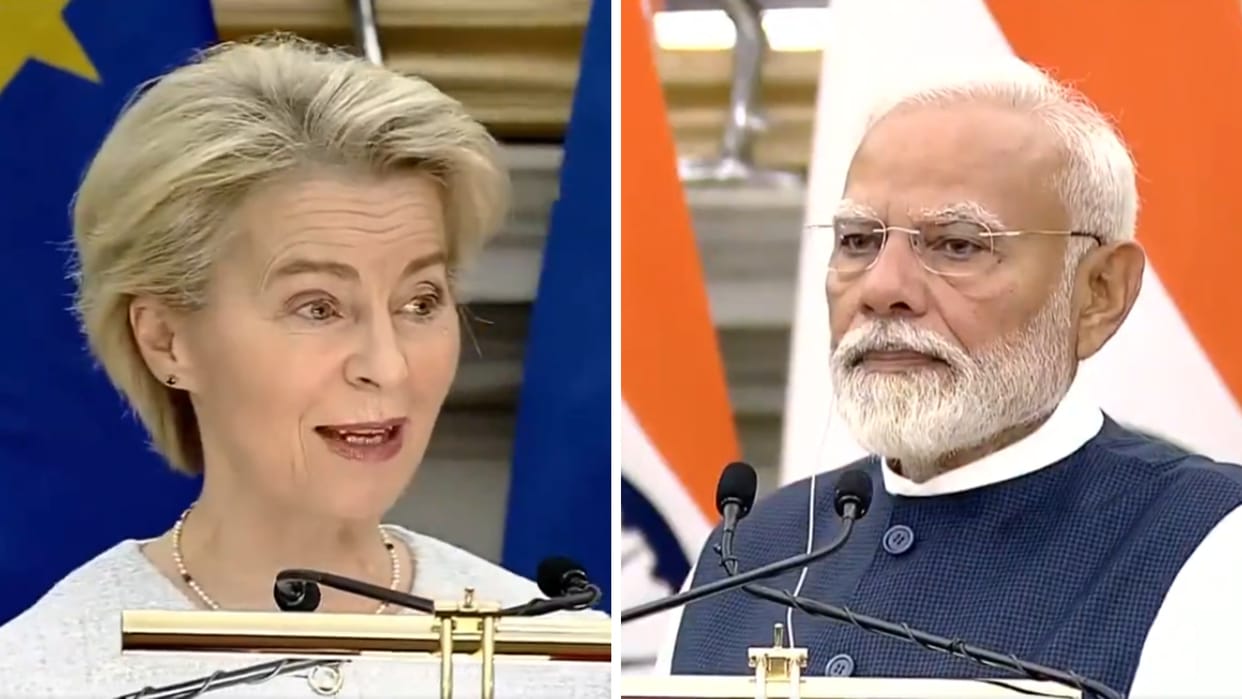 "Two decades of strategic partnership between India, EU organic and natural": PM Modi