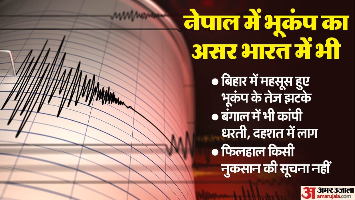 Earthquake Tremors Felt in Bengal, Bihar & Other States Over 6 magnitude near Nepal Kathmandu