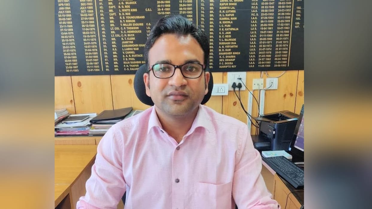 Nipun Jindal has been given additional charge of HRTC Managing Director