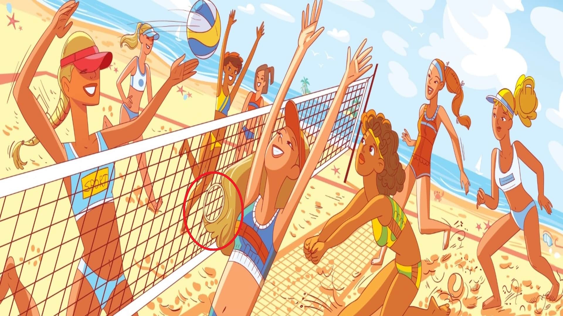 Optical Illusion IQ Test Brain Test If You Hawk Eyes Then Find badminton in 11 seconds
