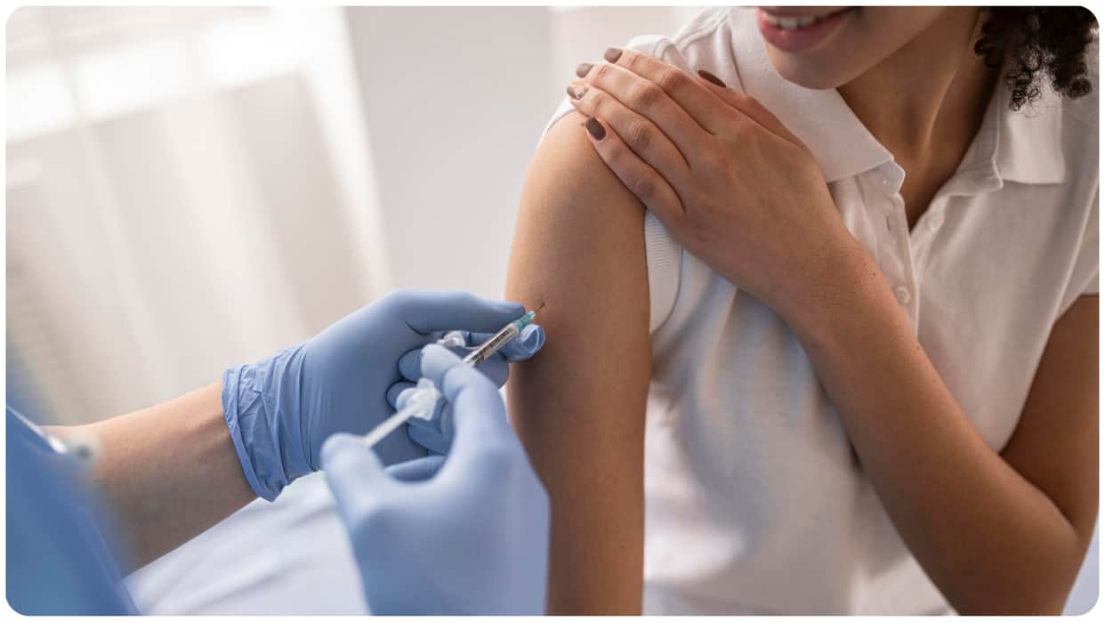 HPV vaccine included in the routine immunization program