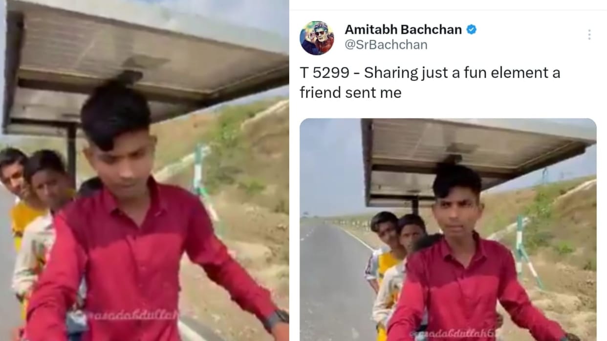 Amazing feat of Azamgarh son Made a seven-seater solar bikeengineer again in the news due to Amitabh Bach