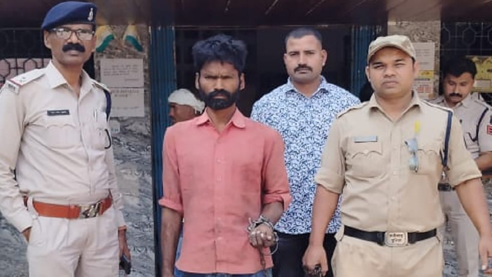 A young man brutally killed a cow's calf, the accused has been arrested