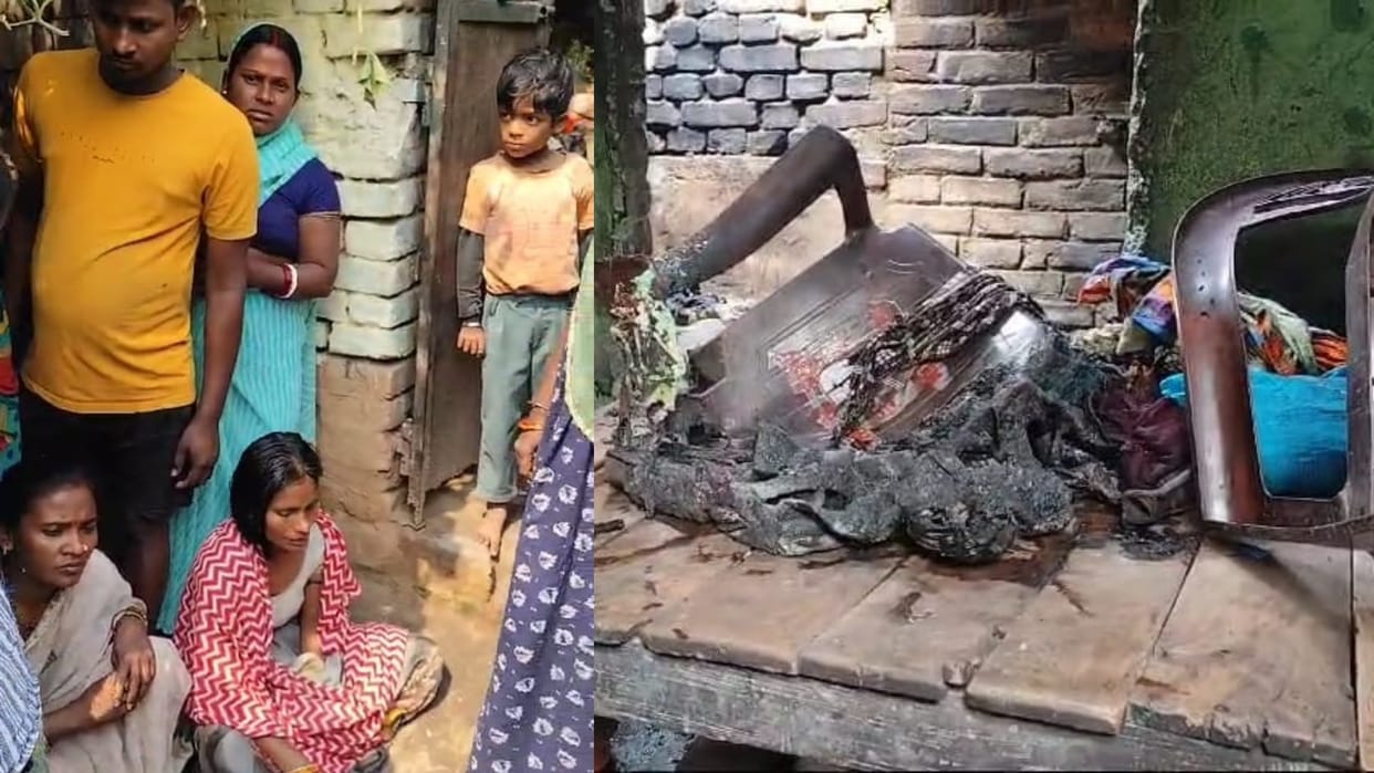 Bihar News : Three people burnt to death due to dispute between husband wife fatuha patna bihar police