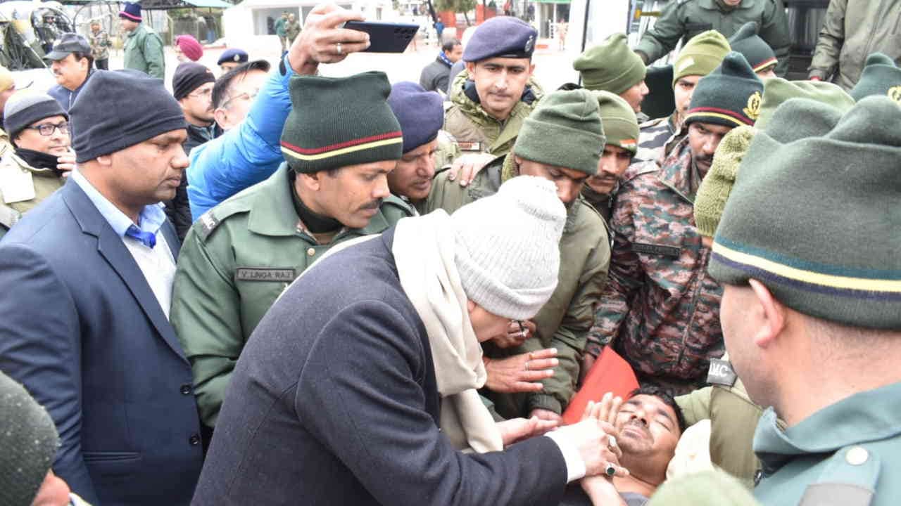 Chamoli Avalanche: workers morale high side- Fortunate to chance work on Badrinath land will return again