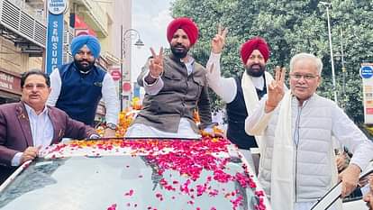 Punjab Congress incharge Bhupesh Baghel in Chandigarh today all update