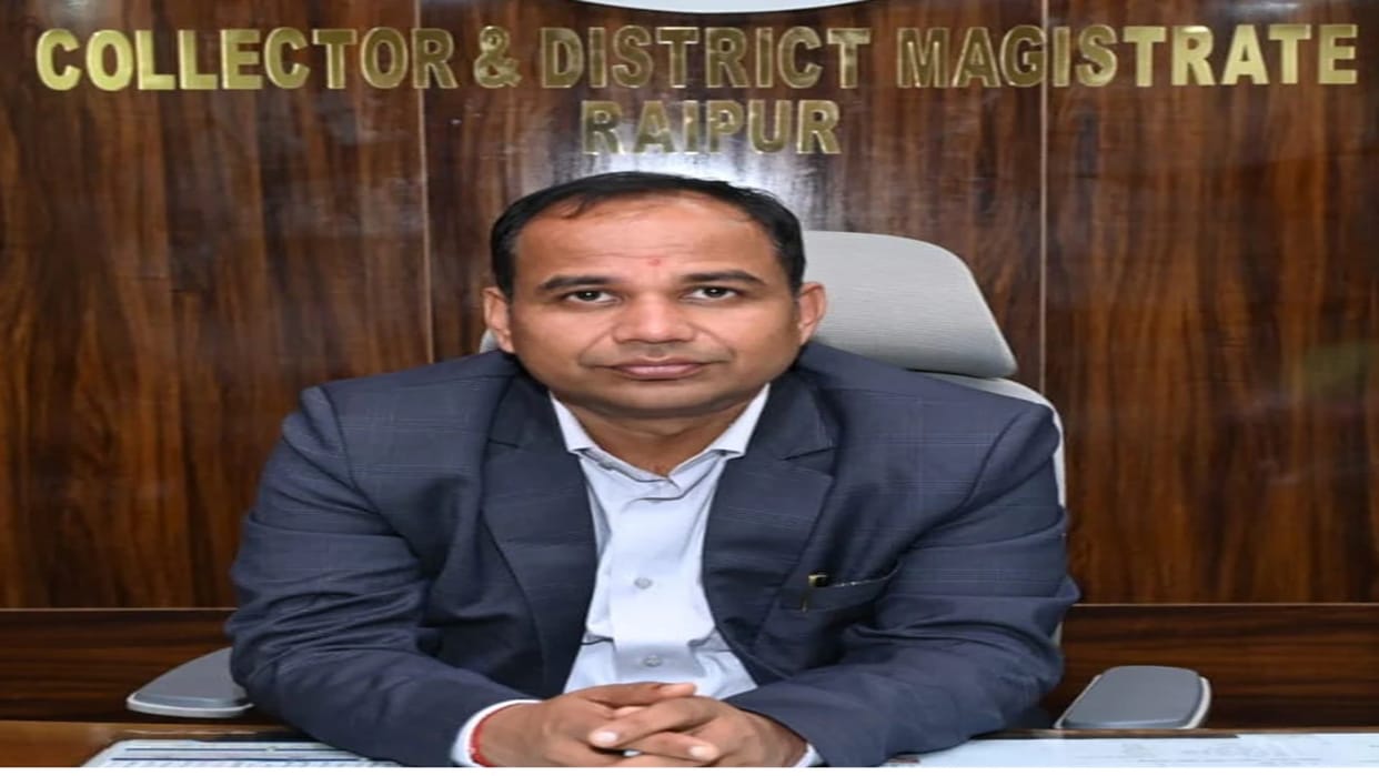 Cutting cake on main roads will be expensive Raipur Collector Gaurav Singh gave instructions
