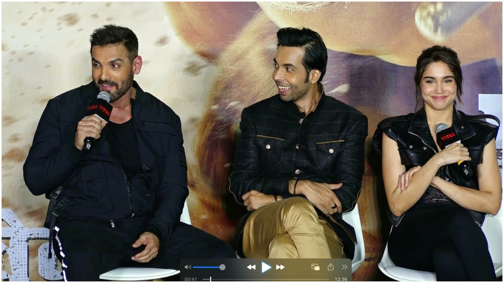John Abraham accepts his mistake during press conference of Vedaa issues apology for the first time The Diplom