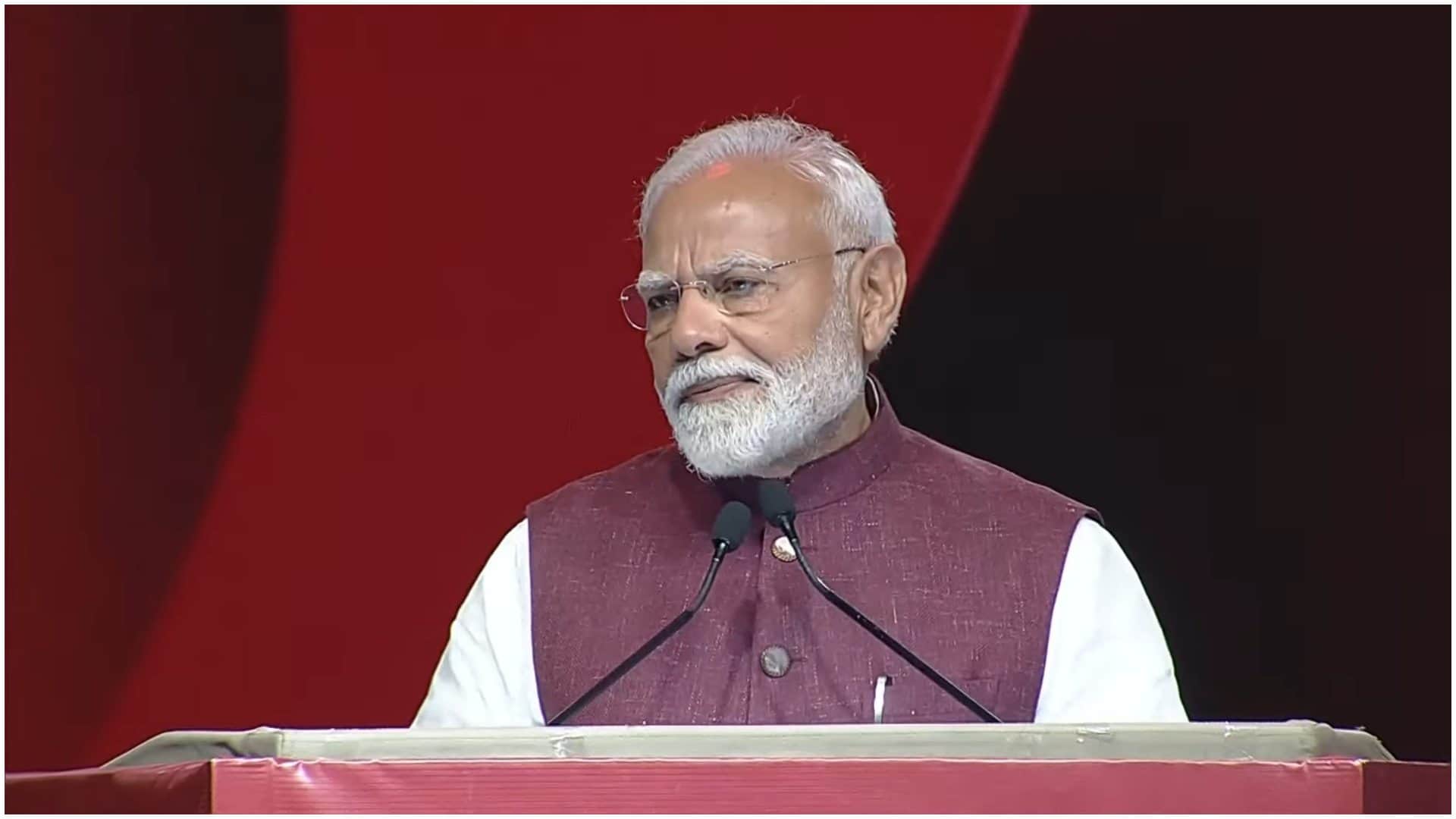 India is making a lot of positive news, world looking at it: PM Modi at New Delhi