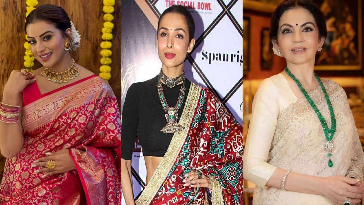 Womens Day Gifts Give these royal sarees to your Mother which will be the perfect gift for her