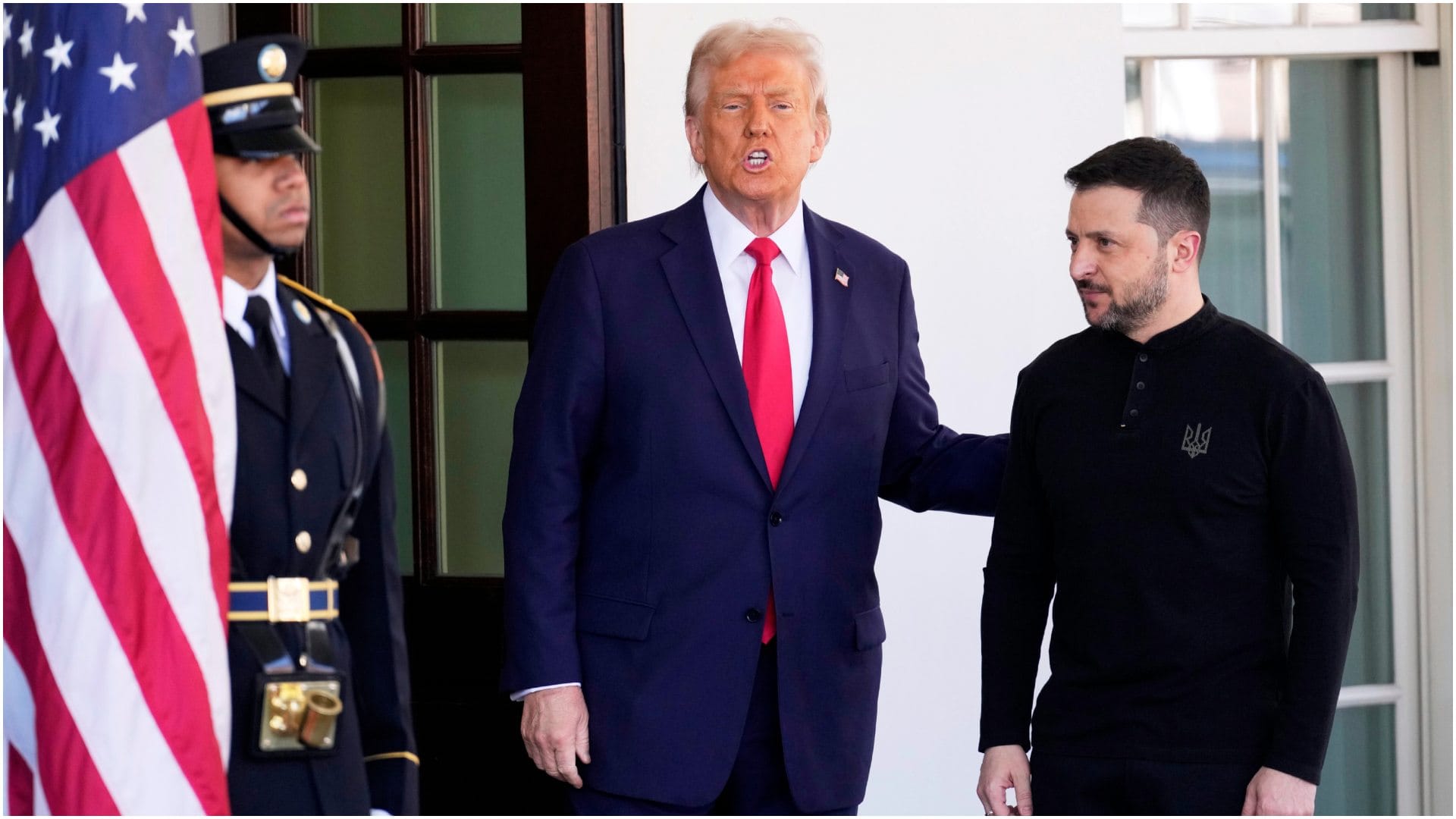 volodymyr zelenskyy thanks Donald Trump says Ukraine needs just peace refuses to apologise for his behaviour