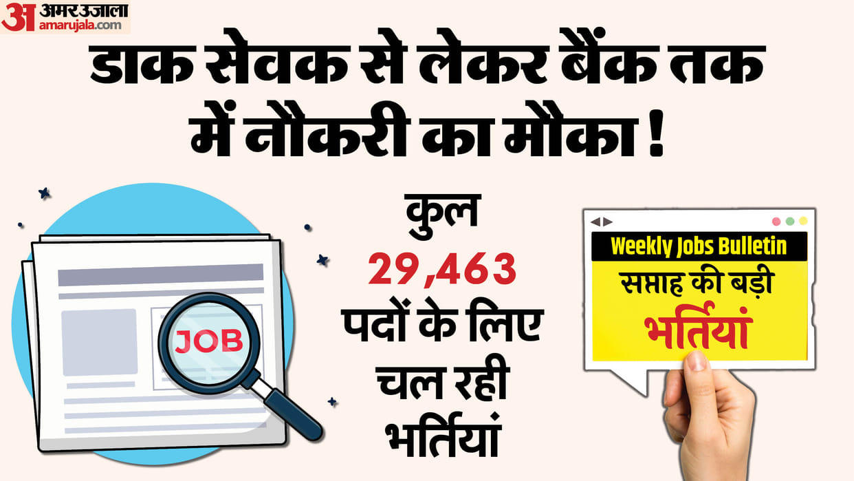 Weekly Jobs Bulletin: Recruitment for 10th to Graduate Candidate; all updates are here; see list