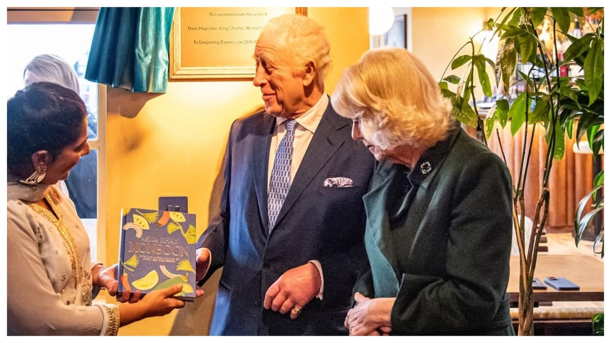 uk Meet asma khan the indian origin chef owner of Darjeeling express who host king Charles queen Camilla