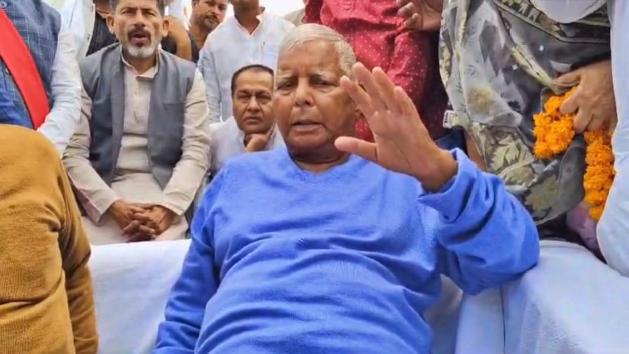 Land For Jobs Case: Lalu Yadav in ED office today: Rabri Devi, Tej Pratap were questioned: RJD