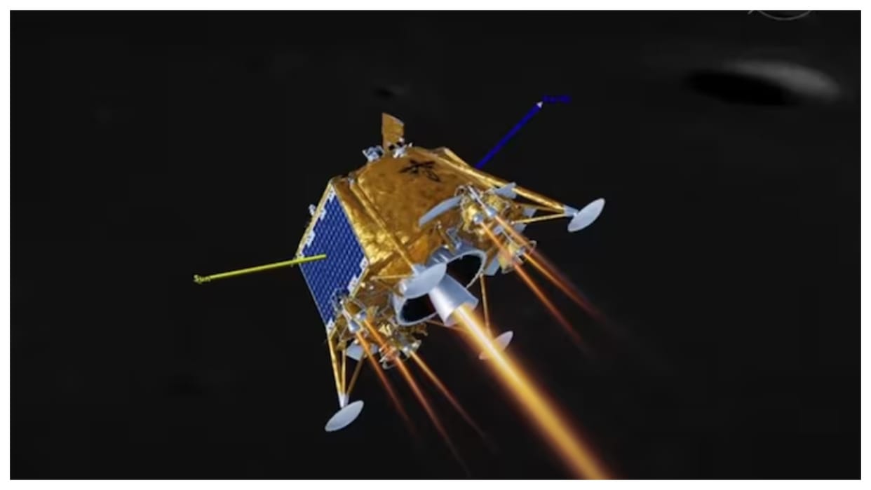 Firefly Aerospace Blue Ghost lunar landed has successfully touched down on the Moon Mare Crisium region