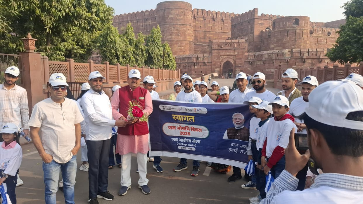 Heritage walk made people aware of heritage features of generic medicines explained