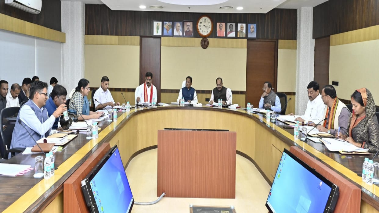 CG Cabinet Meeting: Many important decisions were taken in the Vishnudev Sai cabinet meeting, see here