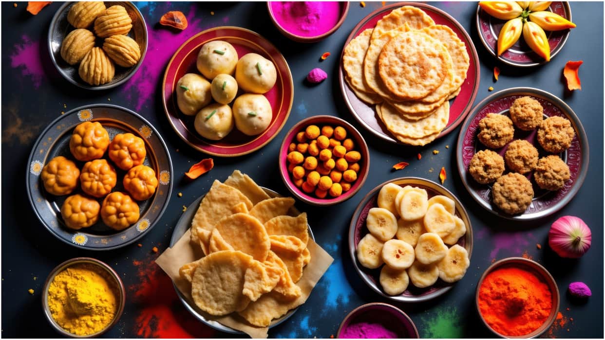 Holi 2025 Kitchen Tips Know About Low-Oil Dishes to Keep Guests Healthy Recipe Full Details