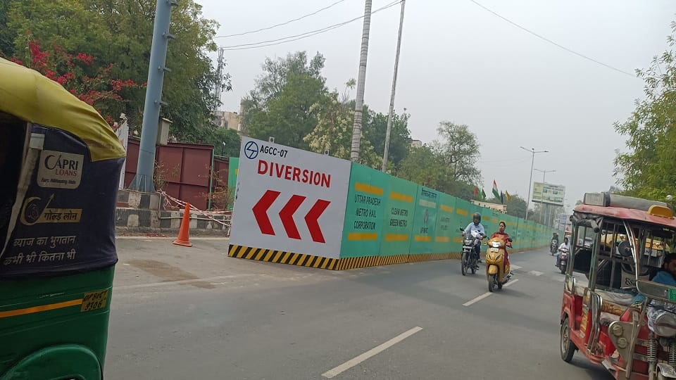 Work on second corridor of metro started in Agra
