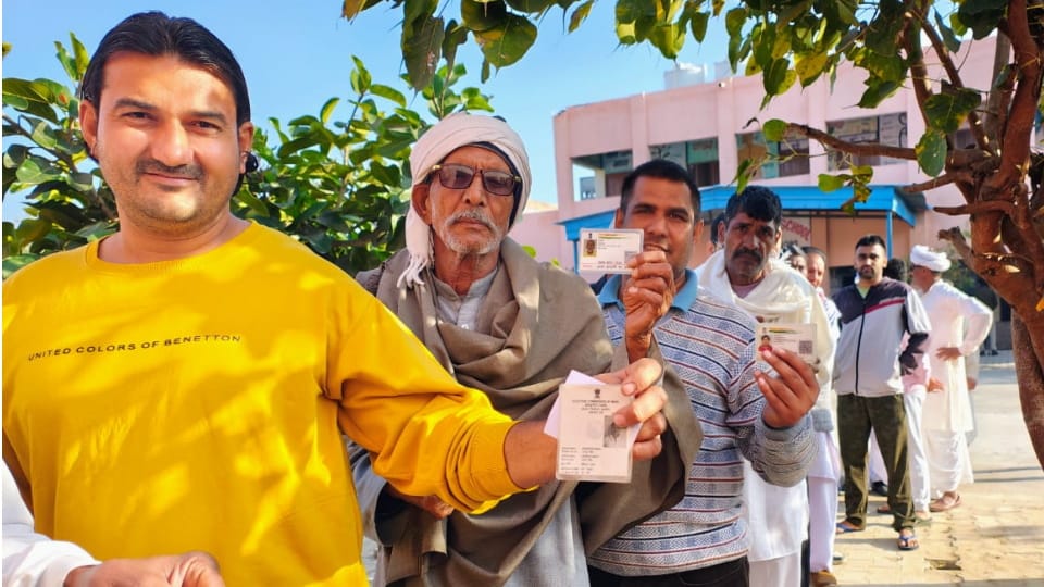 40.8 percent voting till 6 pm in Haryana local body elections