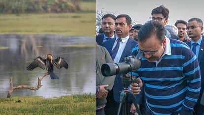 Rajasthan News: CM arrived to visit Keoladeo National Park, had a cordial conversation with the tourists