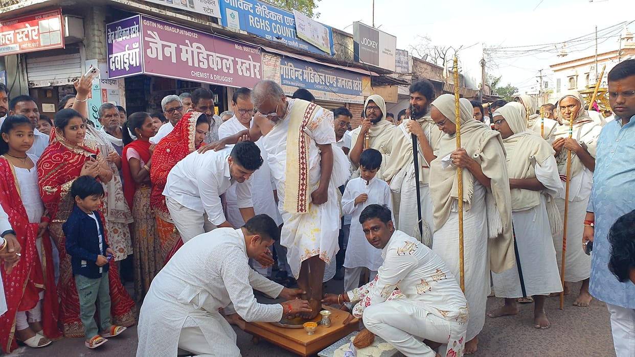 Kekri: Devotional Celebration on Acharya Piyushsagar Ji’s Diksha Jayanti, Tribute Assembly in Saints' Presence