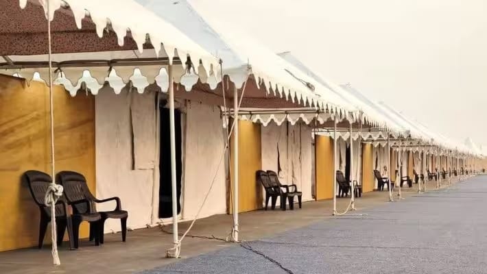 Bhopal: Tent city built for GIS is now open for general public, many offers are running, Khajuraho trip by fli