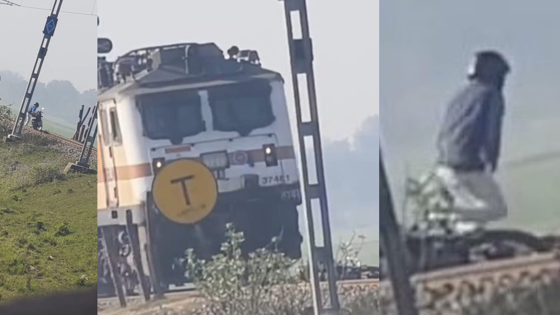 Bihar News : Mithila Express train escaped from derail Raxaul to Howrah train accident motihari bihar police