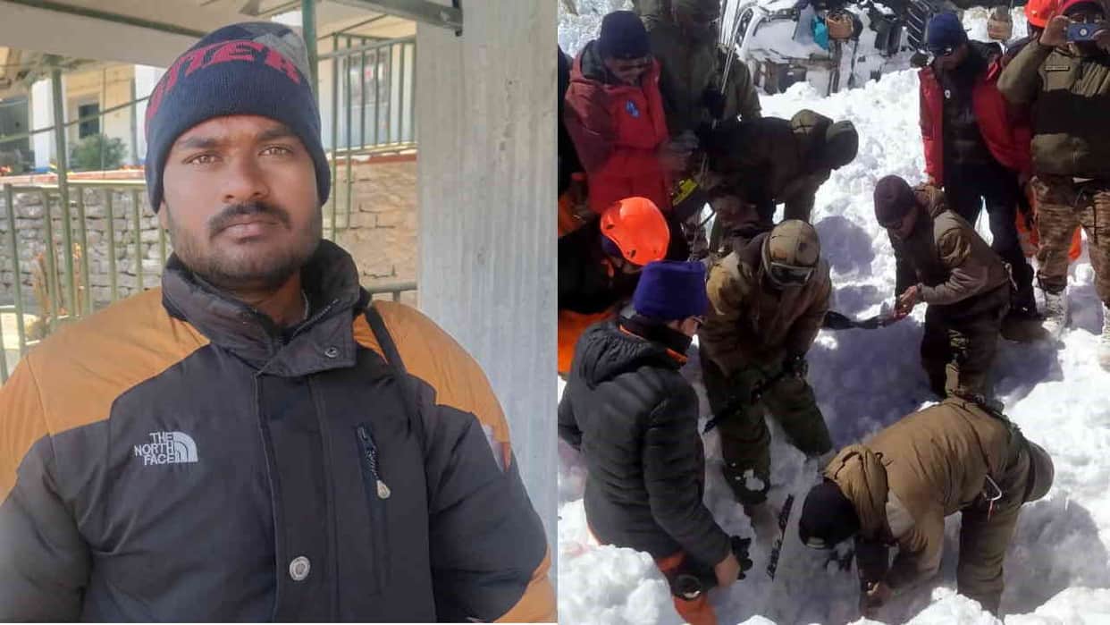 Chamoli Avalanche loader driver who escaped from the snow storm himself saved 31 lives