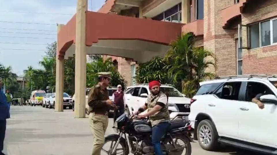 lapse in Haryana CM Nayab Saini security unknown person entered convoy