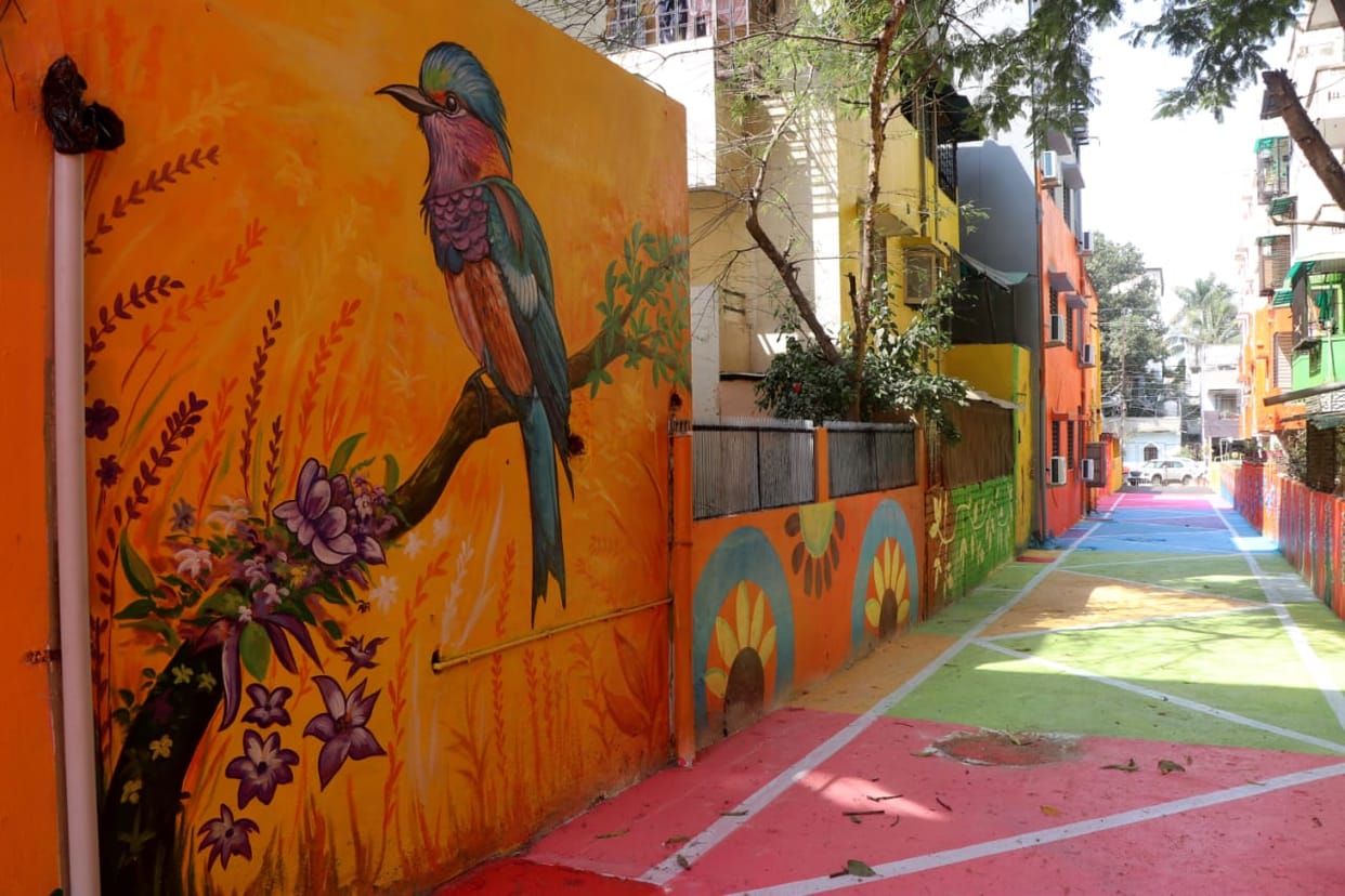 Indore: The face of Baklane is changing in Indore, people are coming for a walk.