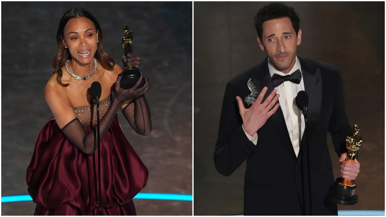 Oscars 2025 Winners List adrien brody to Zoe Saldana these celebs won oscar 2025