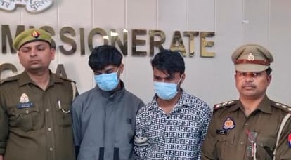 पुलिस गिरफ्त में आरोपी
