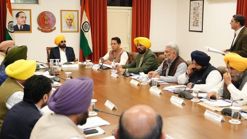 Punjab Cabinet Meeting Today CM Bhagwant Mann important decisions update
